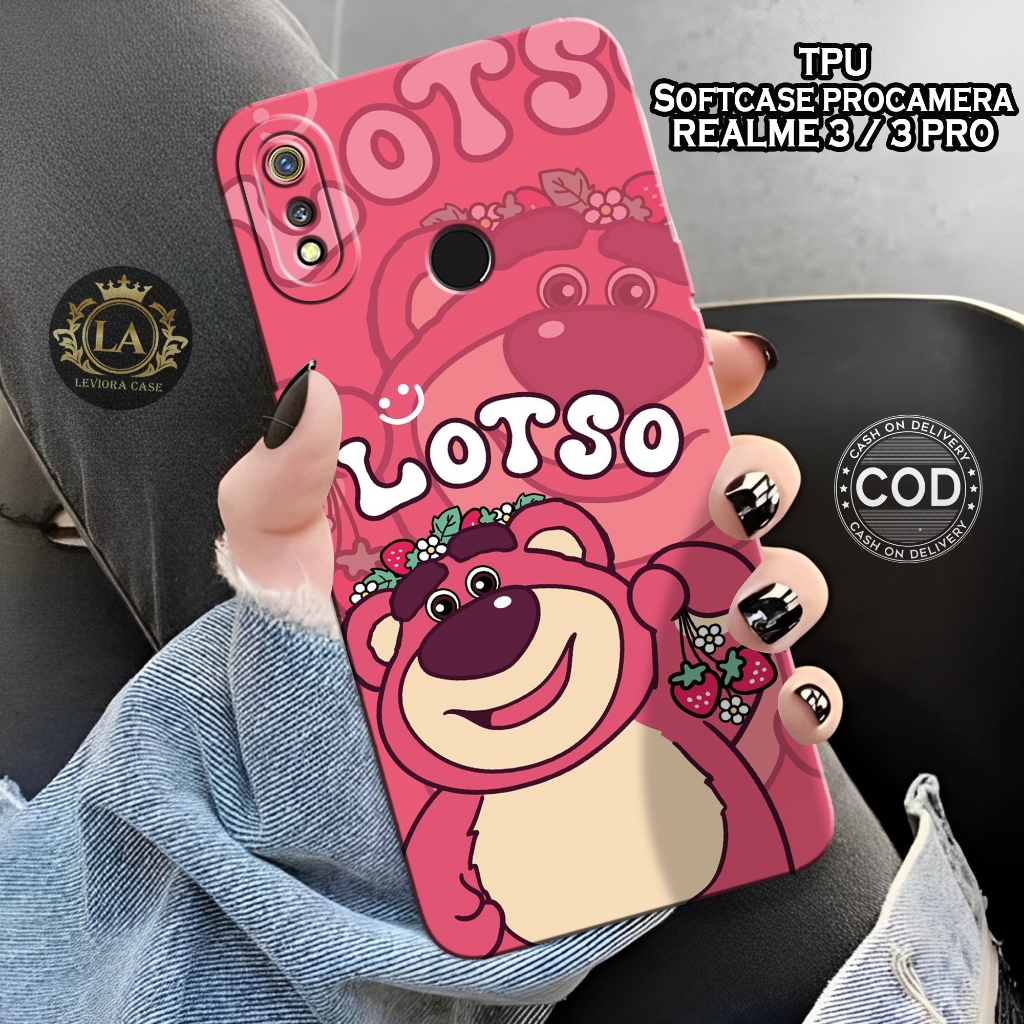 Case REALME 3 / 3i / 3 Pro - Leviora Case - Fashion Case Lotso - Softcase  REALME 3 / 3i / 3 Pro - C