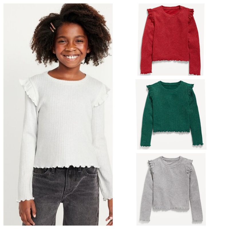 KAOS KNIT ANAK PEREMPUAN OLDNVY