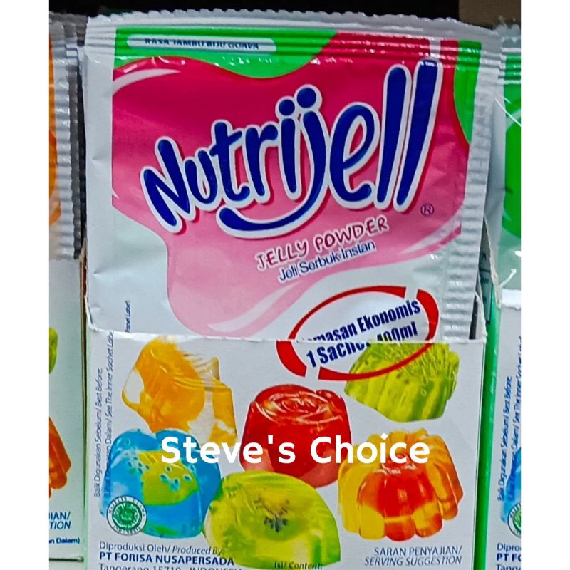 

NUTRIJELL 10 gram , kemasan ekonomis 400 ml