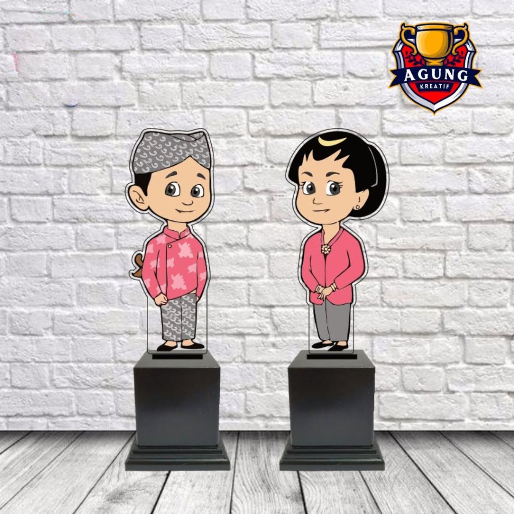 Piala Kartini Plakat Kartini Kartono Akrilik Custom