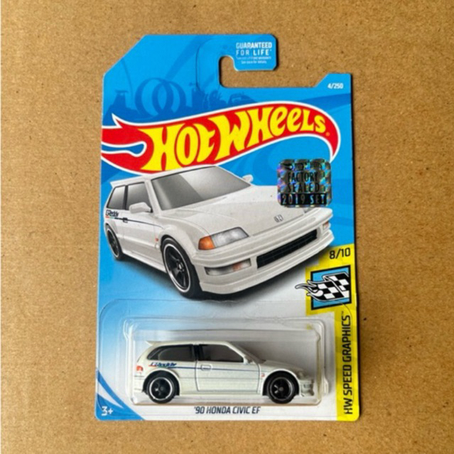 Hot Wheels 90 Honda Civic EF Ths Super Treasure Hunt Factory Sealed FS