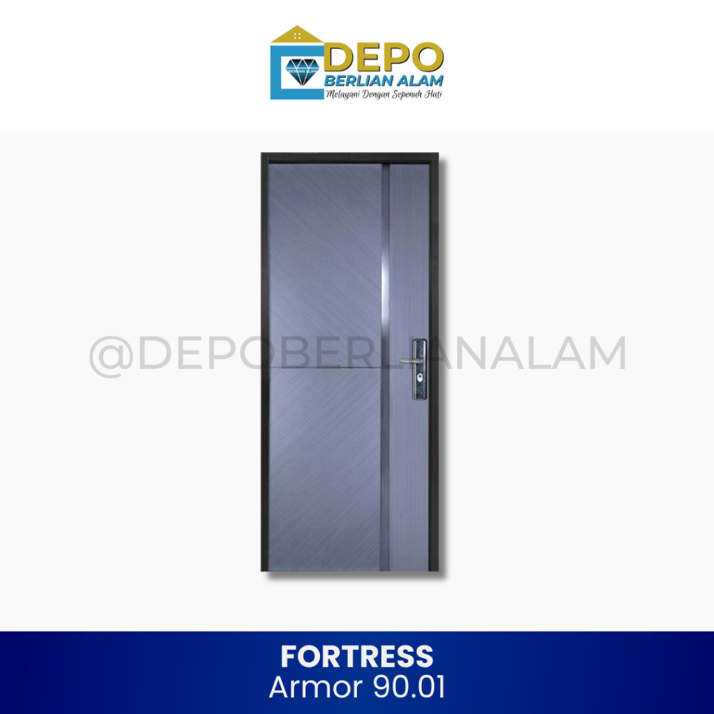 FORTRESS Pintu Baja ARMOR 90x210