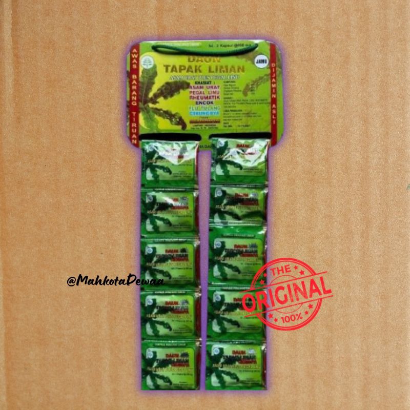 

Daun Tapak Liman Kapsul Original 100%