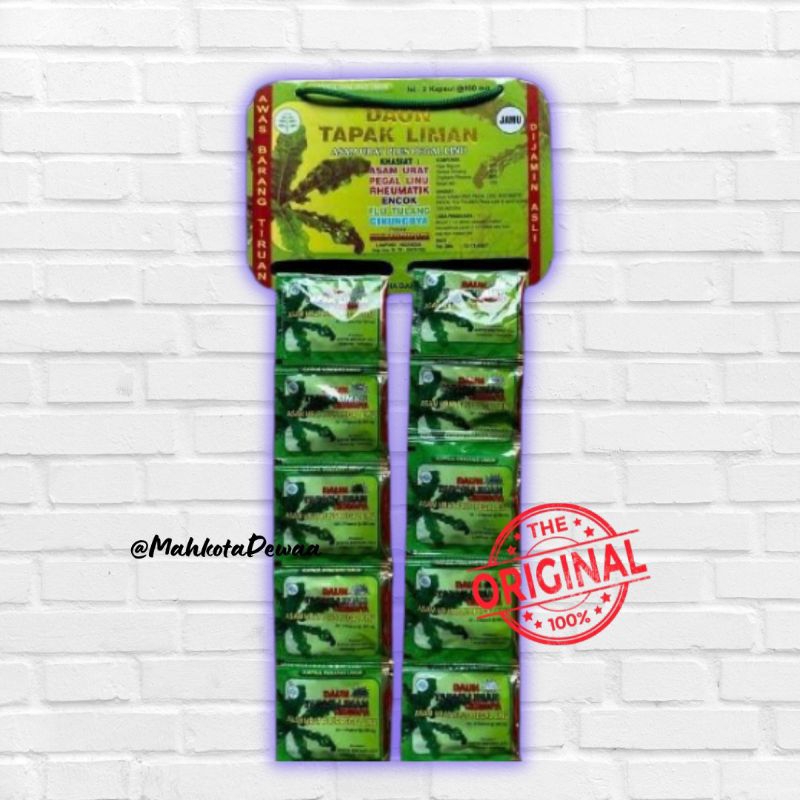 

Kapsul Daun Tapak Liman Original 100%