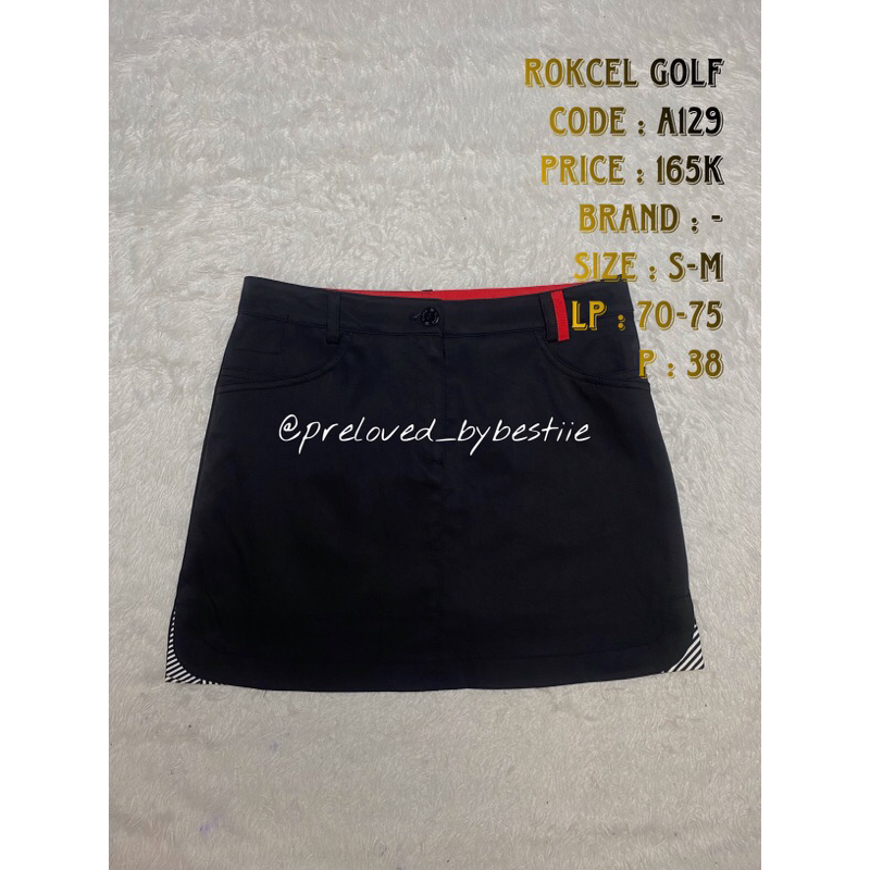 rokcel celana golf wanita second ori
