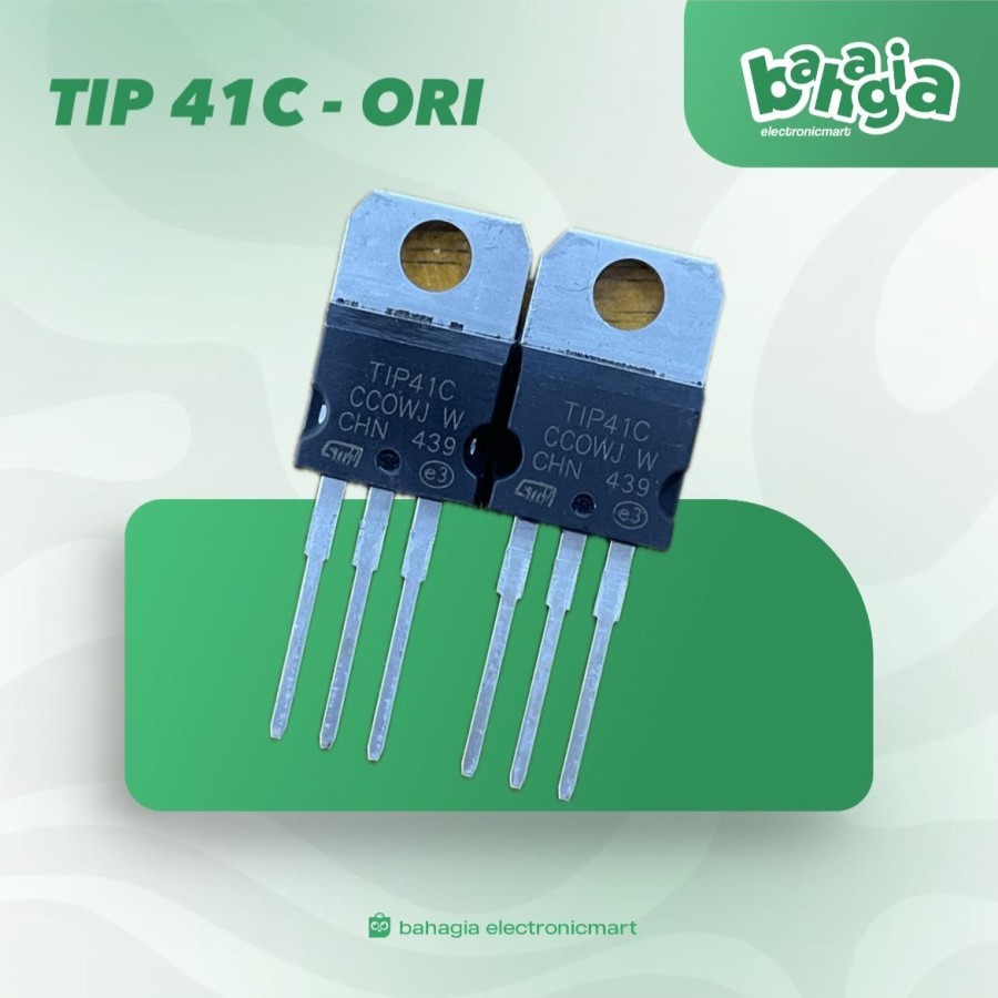 TRANSISTOR TIP 41 C TIP41C TIP41 ORIGINAL