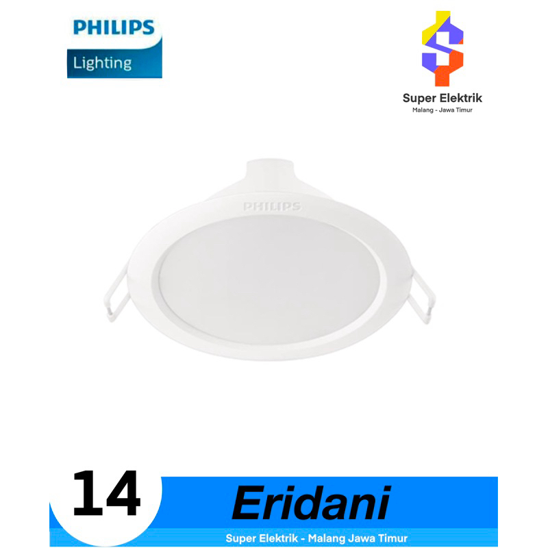 59265 ERIDANI DOWNLIGHT PHILIPS 14 WATT 3000K 6500K