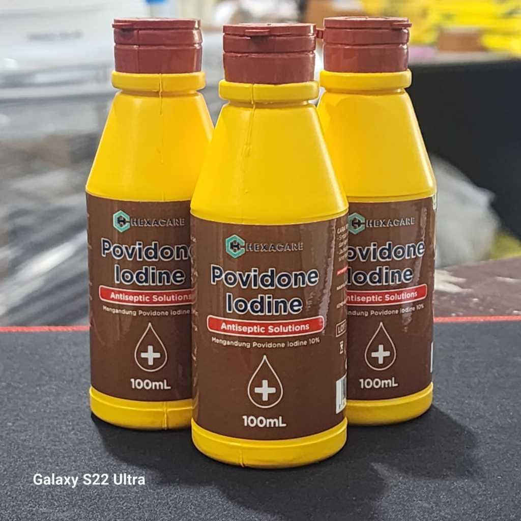 POVIDONE IODINE 100 ML HEXACARE