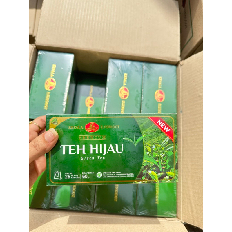 

TEH HIJAU Kepala Djenggot isi 25bag | TEH PREMIUM