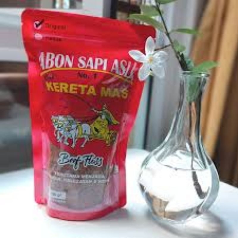 

Abon Sapi Pedas Kereta Mas Pouch 160 gram