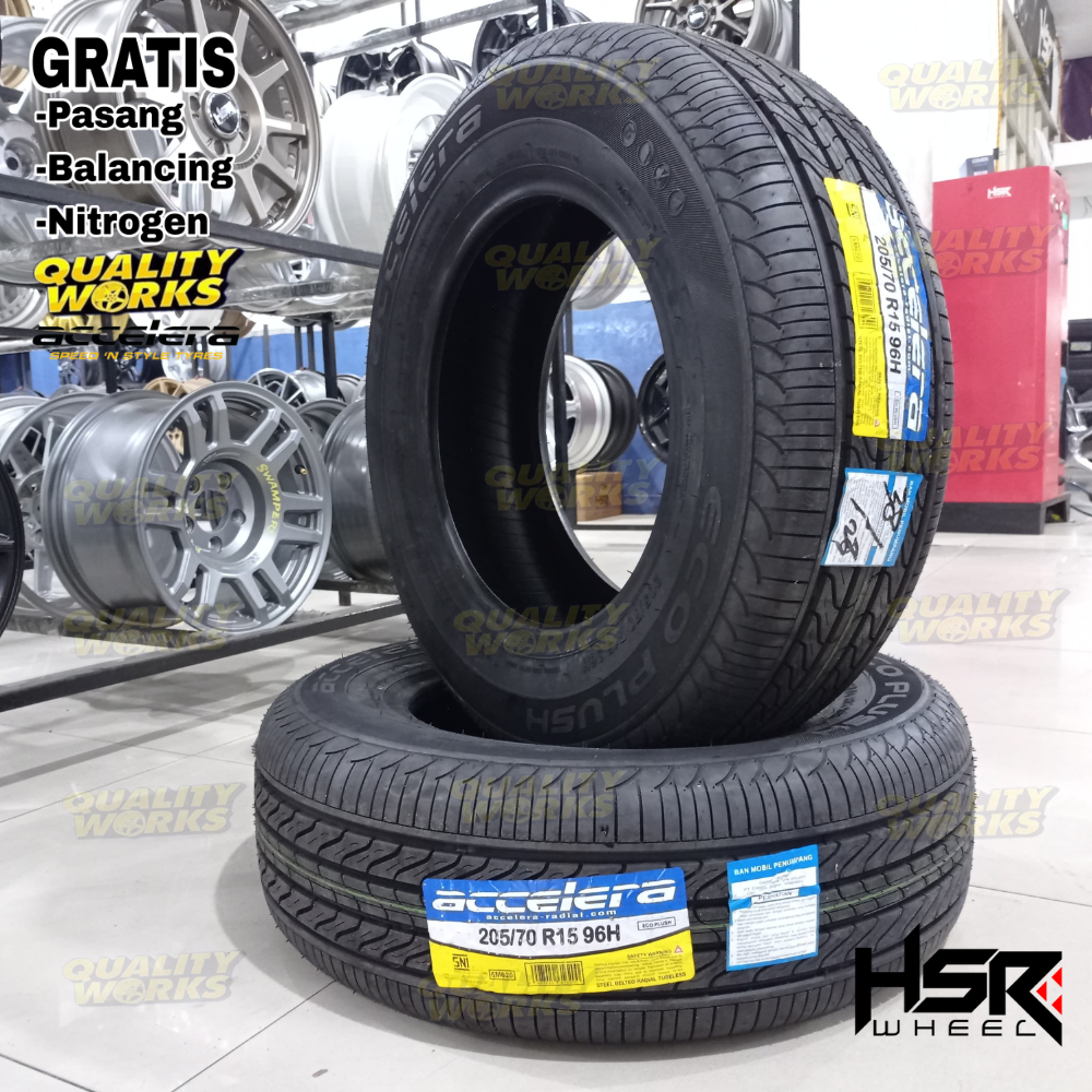 BAN MOBIL 205 70 R15 ACCELERA CO PLUSH BAN RING 15 UKURAN 205/70 R15