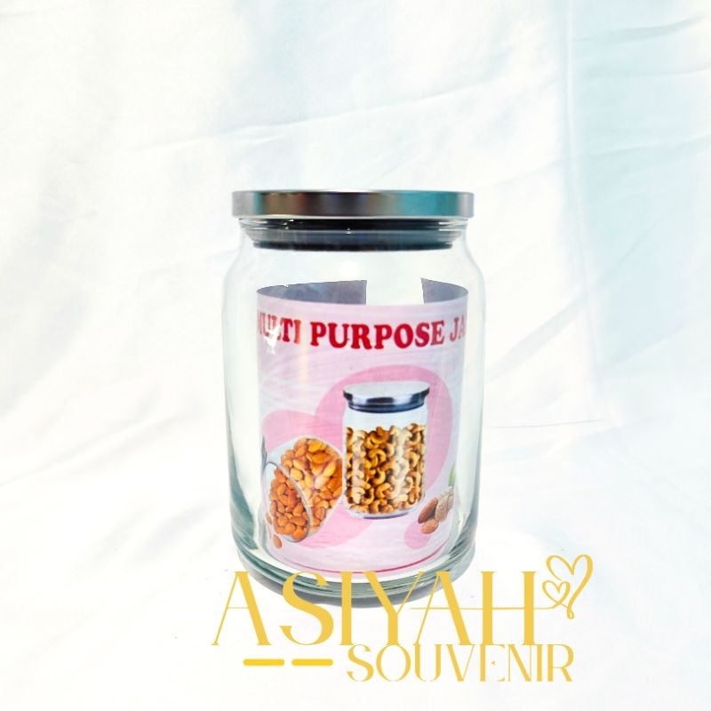 

Toples Kaca Multi Jar - Selai/Kacang Dll - Kedap Udara