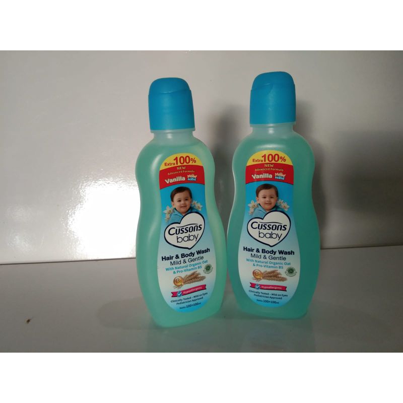 Cussons baby hair & body wash