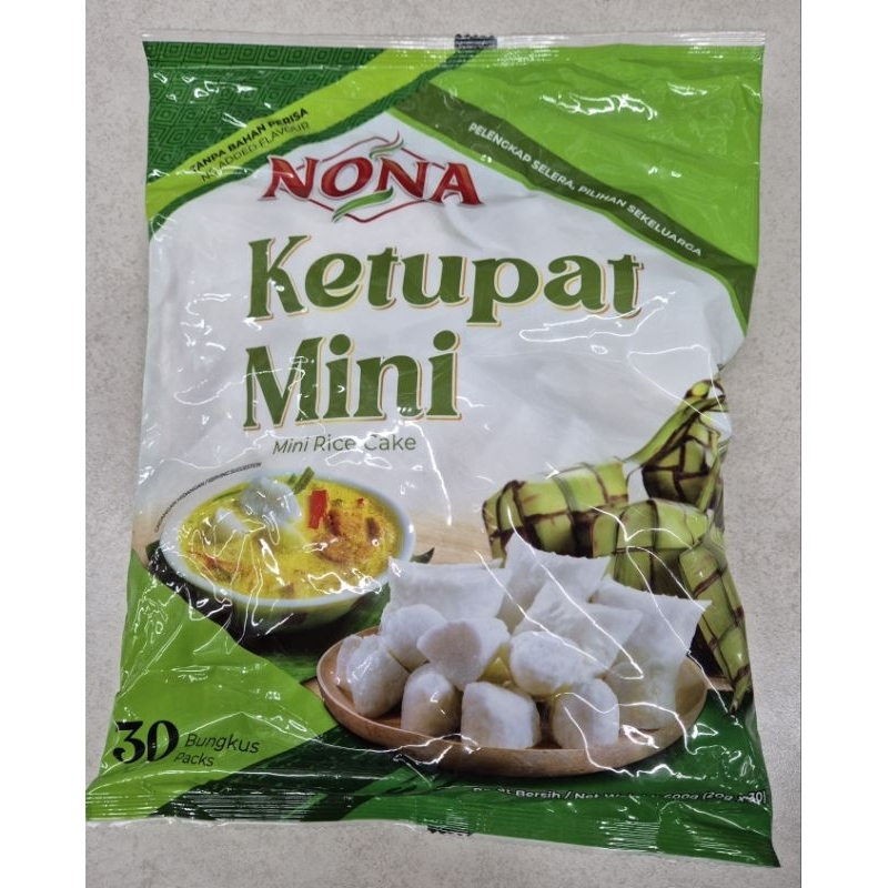 

Beras Ketupat Mini NONA Mini Rice Cake 30 pcs - HK