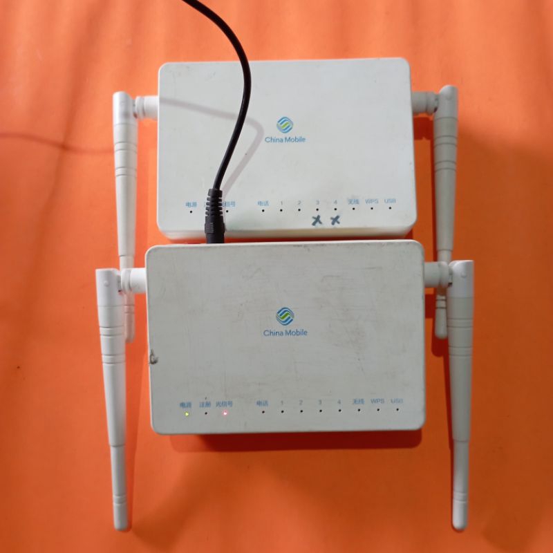 CHINA MOBILE ZXHN F663NV9 GPON ONU ROUTER WIRELESS