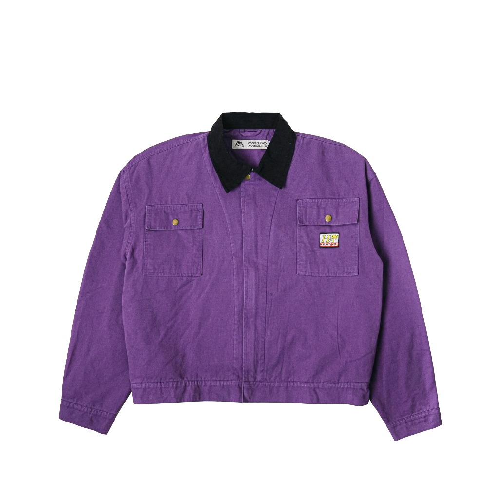 Hoi Polloy - Jacket - Plum (Washed Purple)
