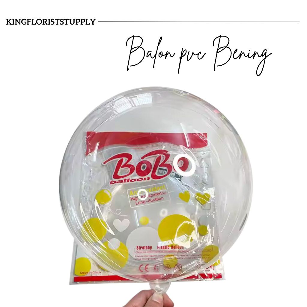 (1pcs) Balon PVC / Balon Transaparan / Bobo Balon 5Inch-36Inch / Balon Bening buket balon elastis