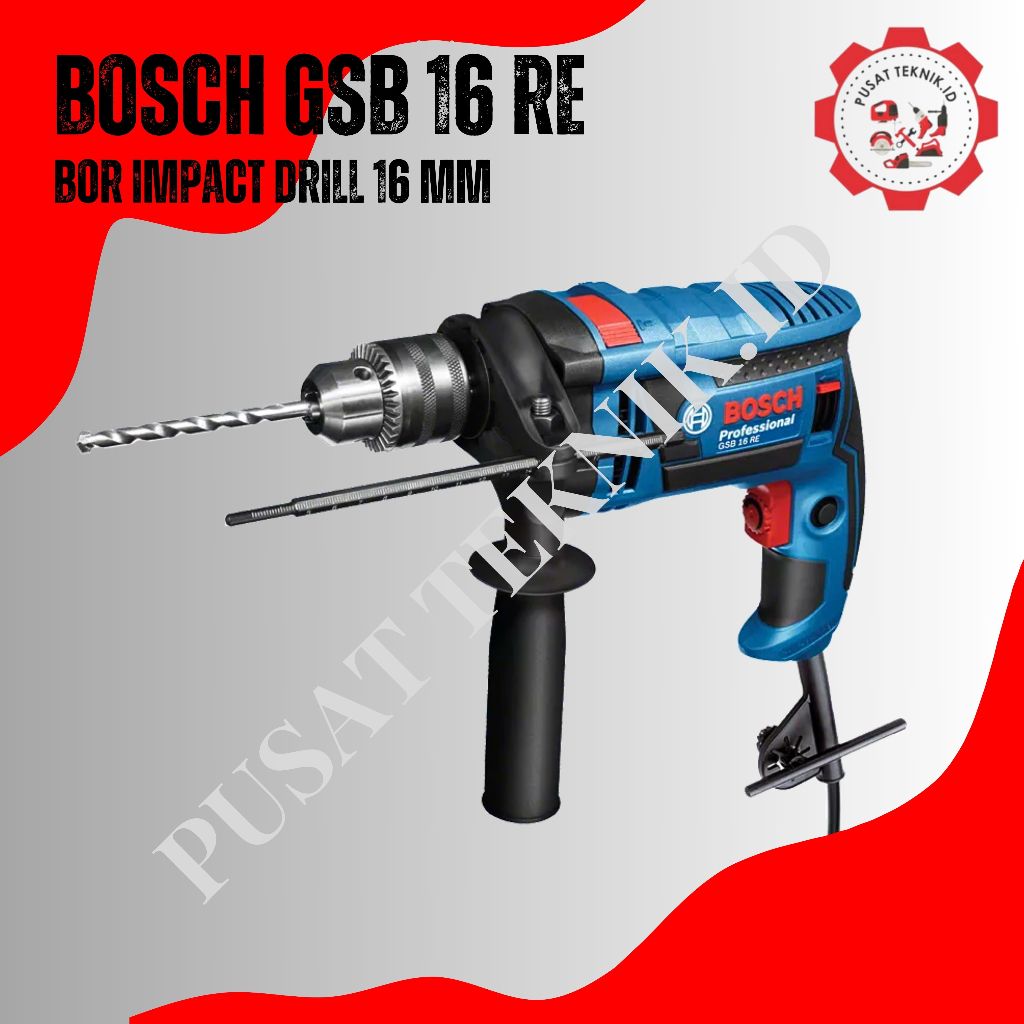 BOSCH GSB16RE BOR TANGAN IMPACT DRILL GSB 16RE MESIN BOR BETON 16 MM GSB 16 RE
