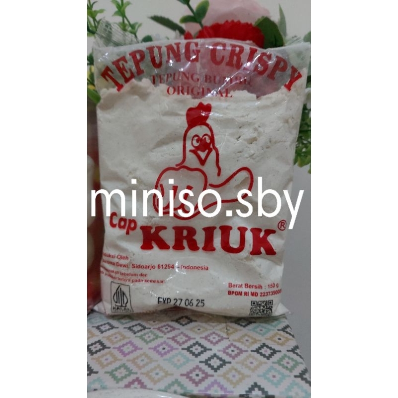 

Tepung krispy rasa kriuk 140 gr