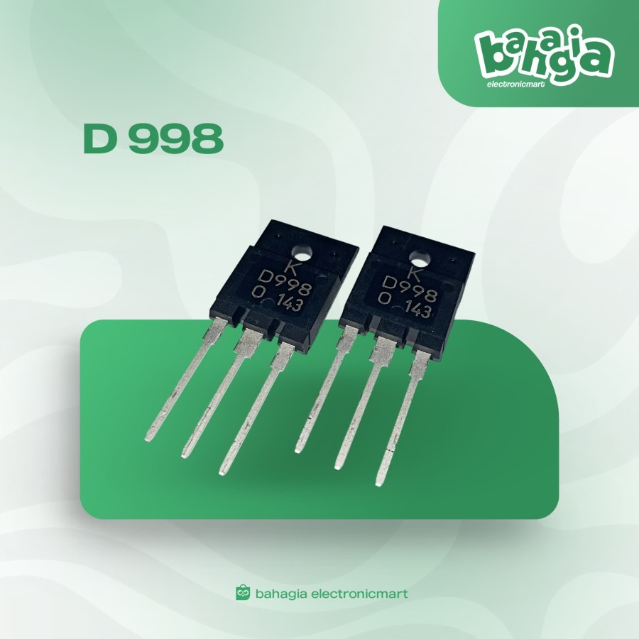 TRANSISTOR D 998 ORIGINAL / D998 ORIGINAL / D998ORI