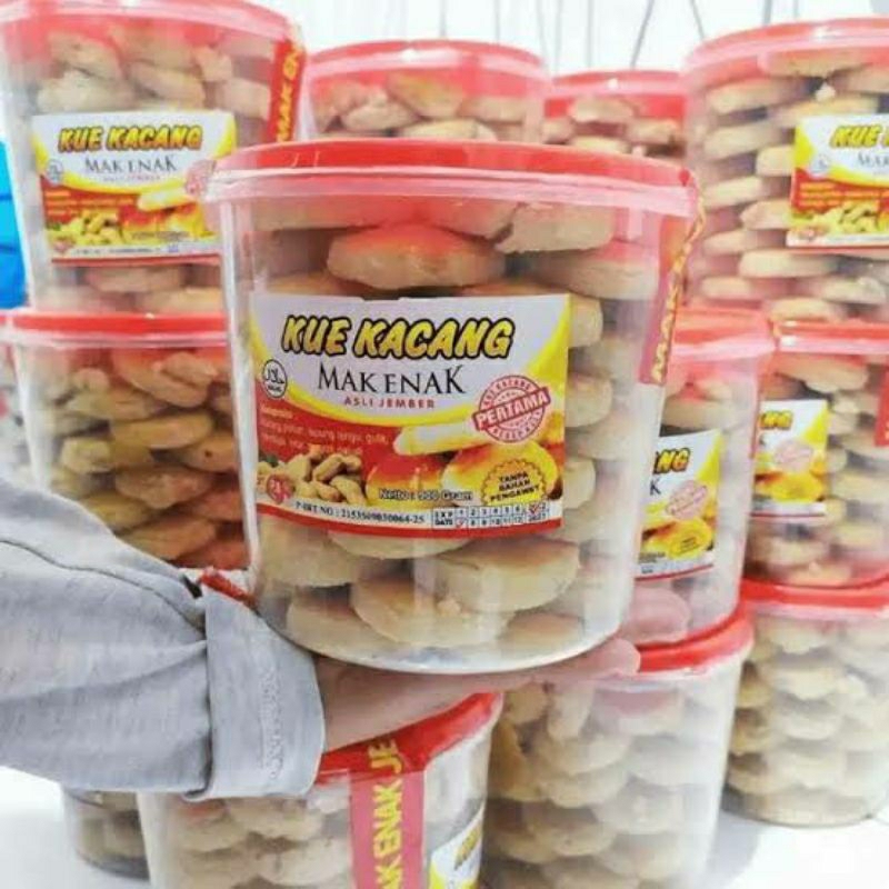 

Kue Kacang Mak Enak 700 gr Asli Jember