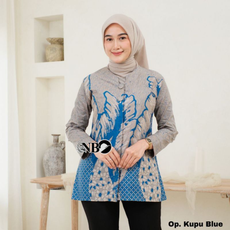 Atasan Batik Wanita Modern Terbaru Blouse Batik Wanita Model Kekinian Termurah Baju Batik Wanita Kek