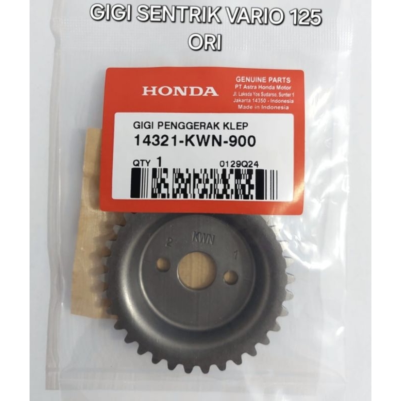 Gigi sentrik Vario 125 Vario 150 PCX 125 CBU 150 14321KWN900