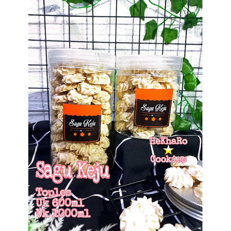 

Sagu Keju uk toples 600ml