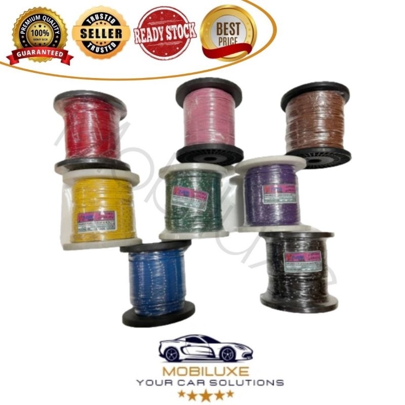 Kabel Body Mobil/Kabel Bodi Mobil/Kabel Bintik Jepang Ukuran 0.75mm/Kabel Sikring/Cable