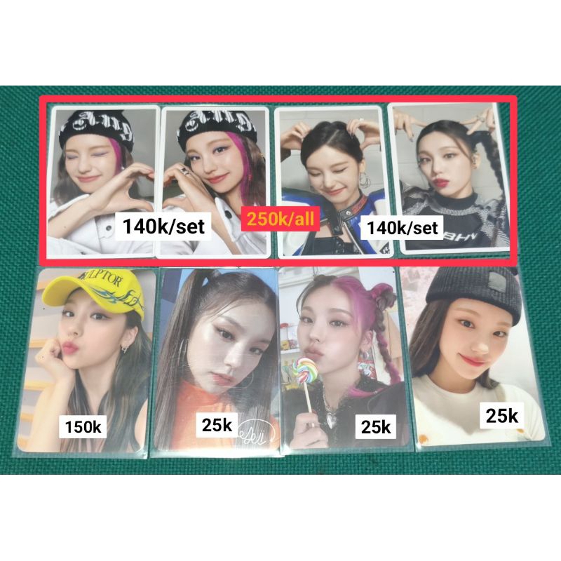 Photocard Yeji Itzy Official