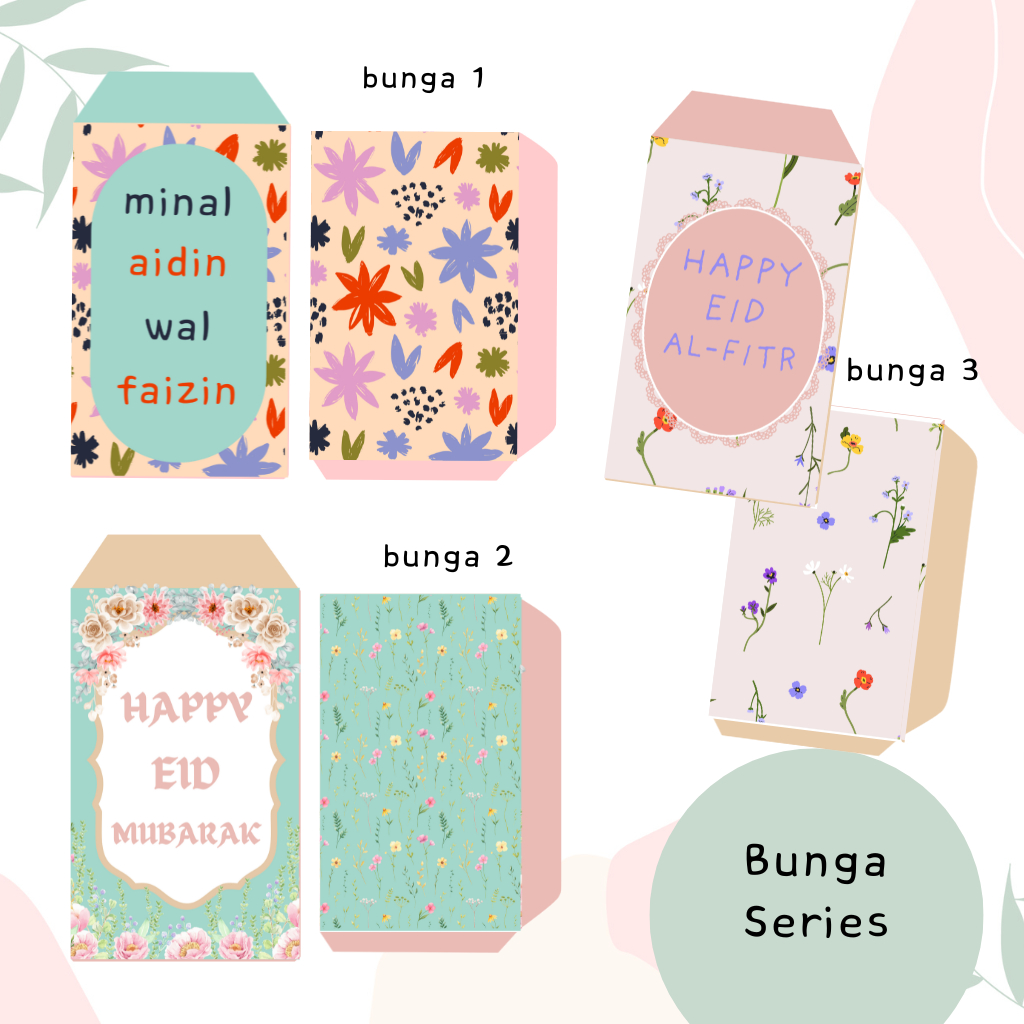 

Amplop Lebaran Aesthetic | Amplop Lebaran Motif Bunga | Amplop Lebaran Medium | Amplop Angpao | Amplop 8 PCS | Idul Fitri