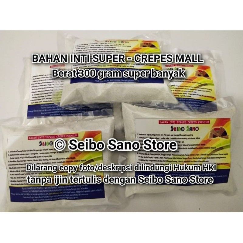 

Bahan Inti Crepes Mall Super Wangi 10 Pcs