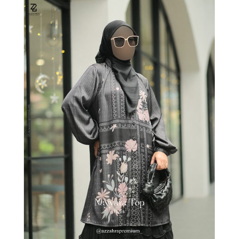 nayara top(tunik)by azzahra premium syari