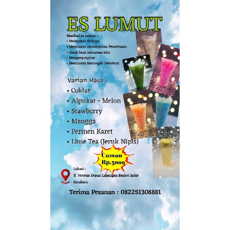 

Es Lumut berbagi takjil