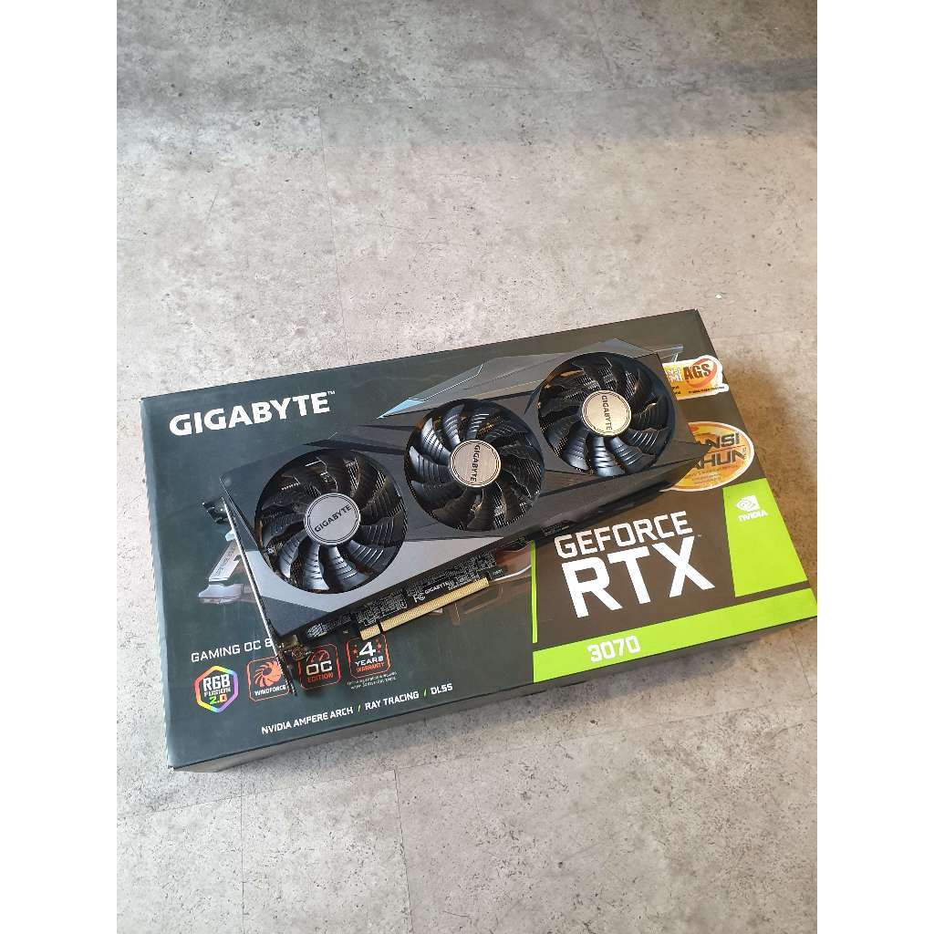 GIGABYTE GEFORCE RTX 3070 GAMING OC 8GB GDDR6 NVIDIA / 3070