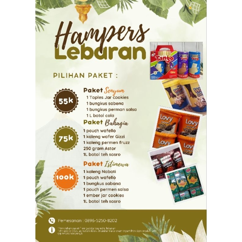 

hampers lebaran dan paket lebaran