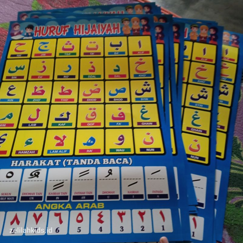 Poster Huruf Hijaiyah