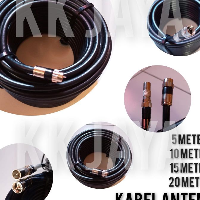 FG2 Kabel Antena TV DITAL HH QUALITY USA Jak BesiKabel antena 1m15m2m5m2m1m kabel set top boxKABEL T