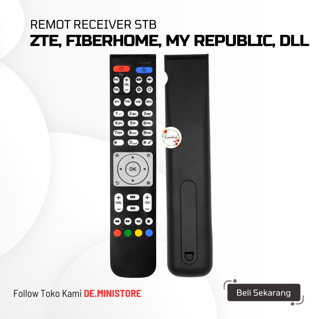 Remote Remot STB Huawei ZTE Fiberhome STB MyRepublic Huawei EC6108V8 / EC6108V9