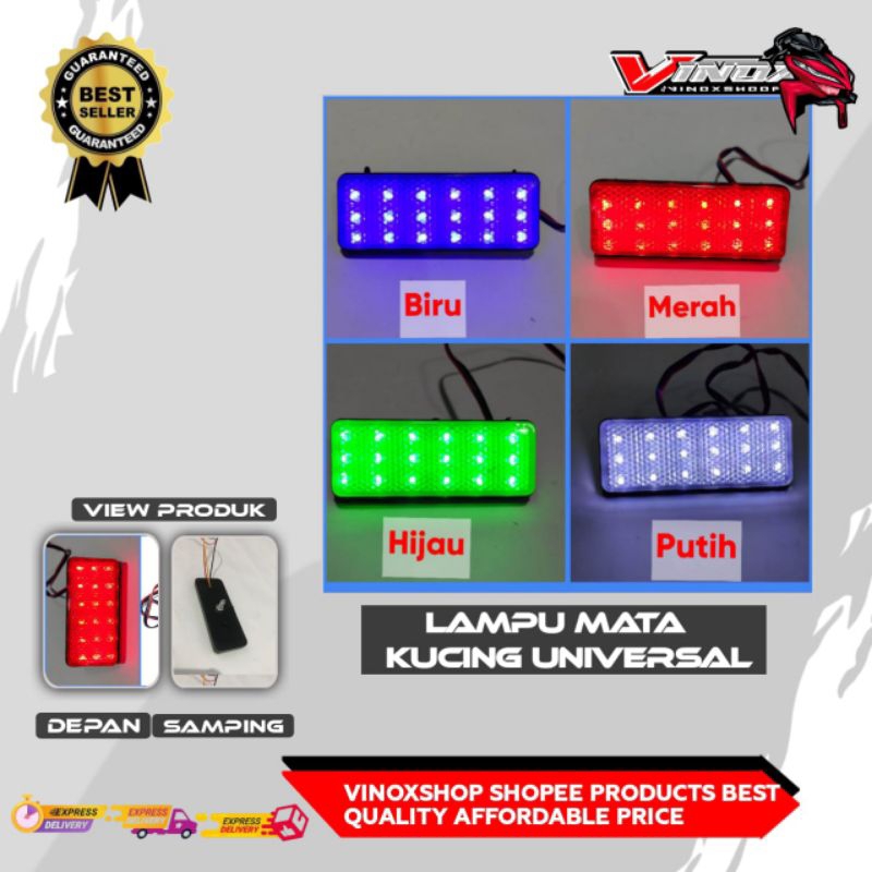 Lampu mata kucing universal variasi nmax aerox Vario beat rx king Dll