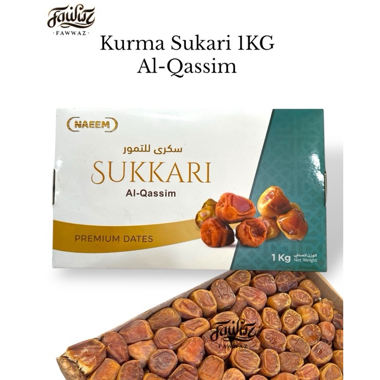 

Miliki Kurma Sukari 1kg Sukary Qassim kurma Saudi basah