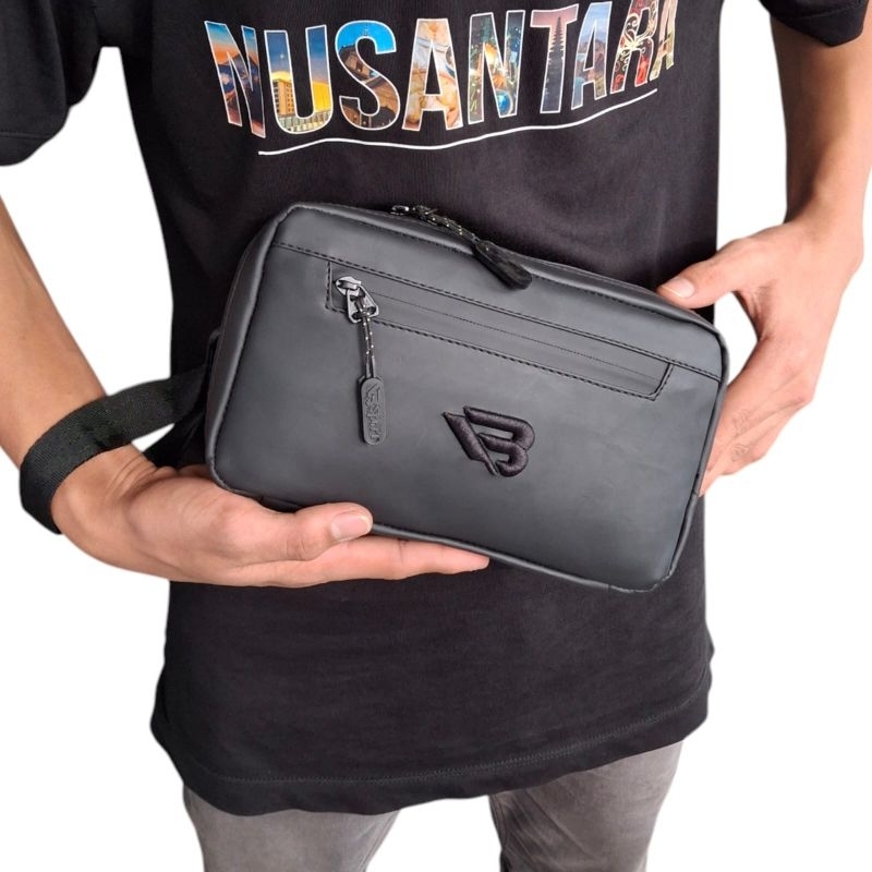 Tas Hendbag Cwok Modis Santai Kecil Premium Tasclutch Kekinian He Fand 2025 Baranded Handbag Pria Ts