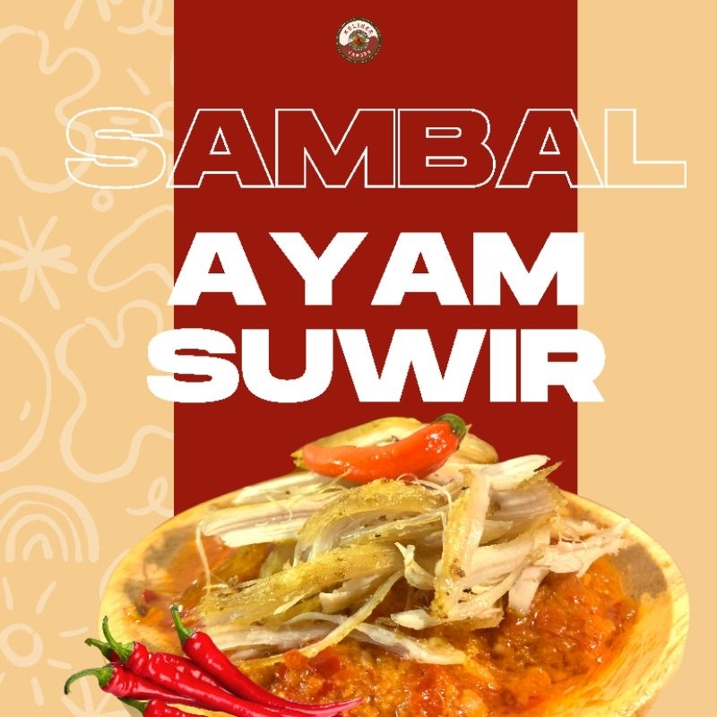 

Sambel ayam suwir Kuliner Yangbu pedas asin homemade halal tanpa pengawet sintetis 120/150gr