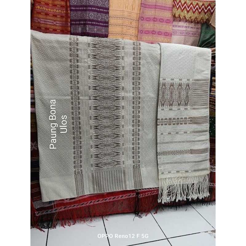 SONGKET TUMTUMAN SUTRA BEMBERT BENANG KRISTAL