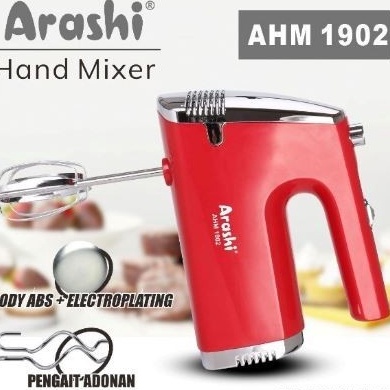 FG2 Arashi Hand Mixer AHM192  AHM 192  19Watt  2 pengocok  5 pilihan kecepatan