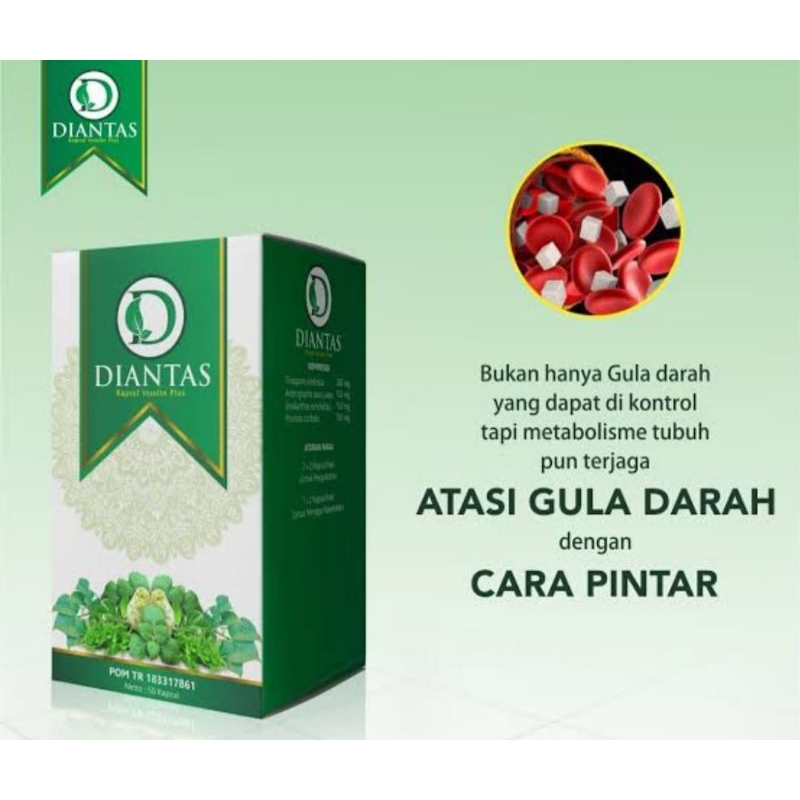 DIANTAS ( Diabetes Tuntas ) Obat Herbal Penurun Gula Darah