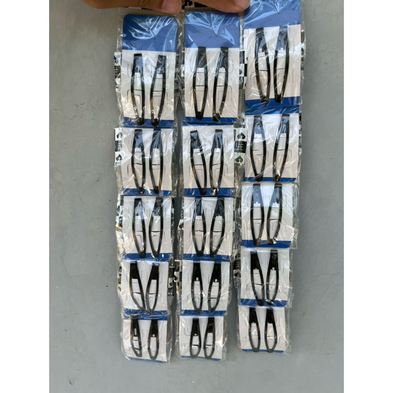 Jepit tiptop seng jepit tiptop anak jepita rambut kar biru lembaran