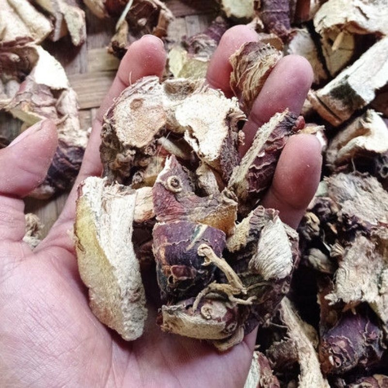 

1 Kg Lengkuas Merah iris Kering Asli Alami