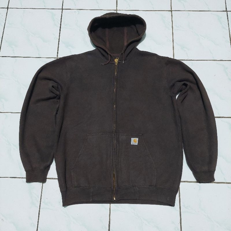 bolo second zip hoodie carhat sz XL 72x62