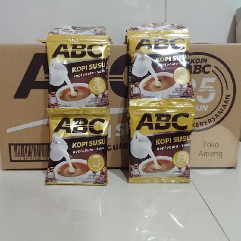 

Kopi ABC susu sachet 1 Dus